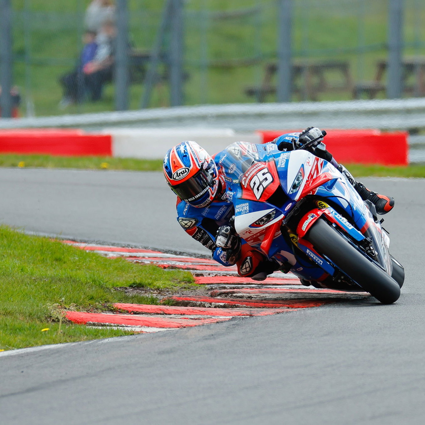 Josh Brookes, 2025 BSB Oulton Park Test. Credit: Ian Hopgood Photography.